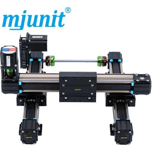 Mjunit synchronous belt sliding table XY axis gantry linear guide module manipulator with high speed for non-standard automatic
