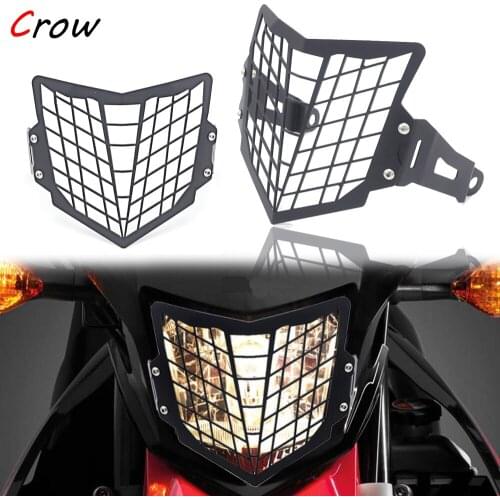 Motorcycle Grille Headlight Protector Guard Lense Cover For HONDA CRF250L CRF250M 2012 2013 2014 2015 2016 2017 CRF 250L 250M