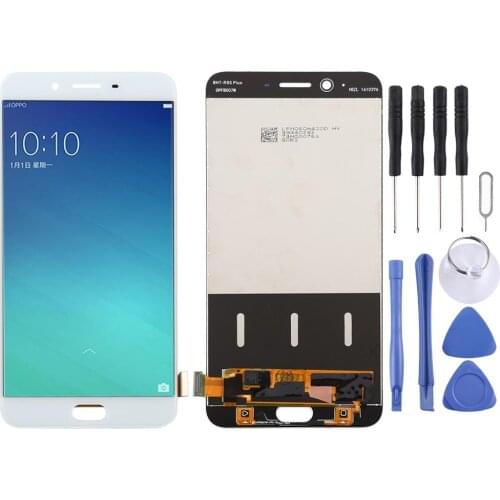 Original LCD Screen and Digitizer Full Assembly for OPPO R11 Plus (White)