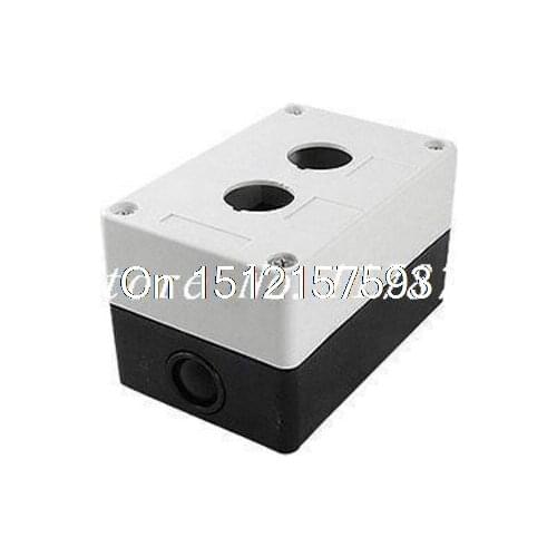 Plastic Control Station 2 Switch 22mm Push Button Case Box Soeyj