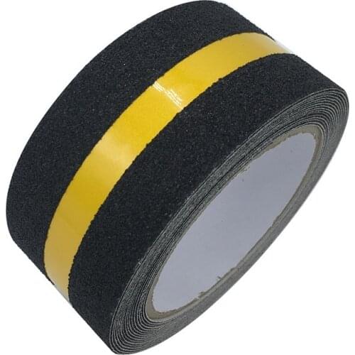Anti-slip warning Tape PET frosted wear-resistant stairs anti-slip sticker custom safety warning Luminous Tape 50mmx3M