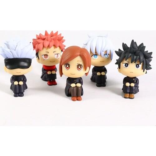 Rukappu Jujutsu Kaisen Gojo Satoru Itadori Yuji Fushiguro Megumi Kugisaki Nobara Complete Figure Toy Doll