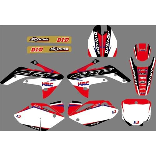 Motorcycle DECALS STICKERS FOR HONDA CRF150R 2007 2008 2009 2010 2011 2012 2013 2014 2015 2016 2017 2018