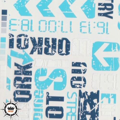 2M/6M/10M Length water transfer printing film hydrographics 0.5m Width hydrographics transfer films H232-2