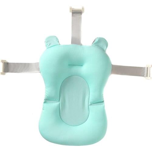 2020 Baby Foldable Bath Tub Pad Infant Safety Shower Antiskid Cushion Plastic Net Mat