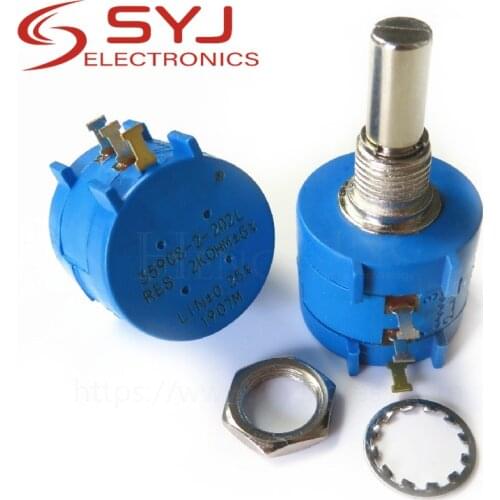 3590S 1K 2K 5K 10K 20K 50K 100K 500R 100R 200R ohm Precision Potentiometer Adjustable Resistor 3590 102 103 502 103 203 503 104