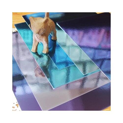 A4 Blue Hight Grade Mirror Gloss MIDNIGHT SKIES Craft Paper Pad Cardstock Party Gift Card Home Decor DIY Scrapbooking Paper Pack