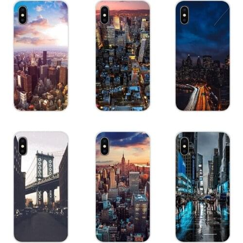 For Xiaomi Mi4 Mi5 Mi5S Mi6 Mi A1 A2 A3 5X 6X 8 CC 9 T Lite SE Pro NYC NEW YORK city landscape Accessories Phone Shell Covers