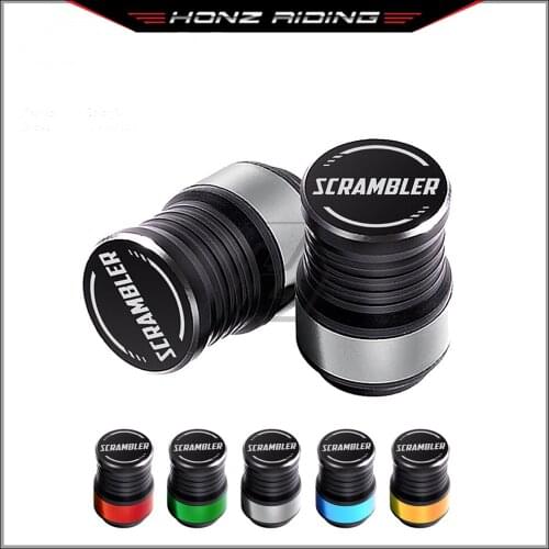For Triumph Ducati Street Scrambler 1200 Motorbike Motorcycle Accessories Wheel Tire Valve Caps