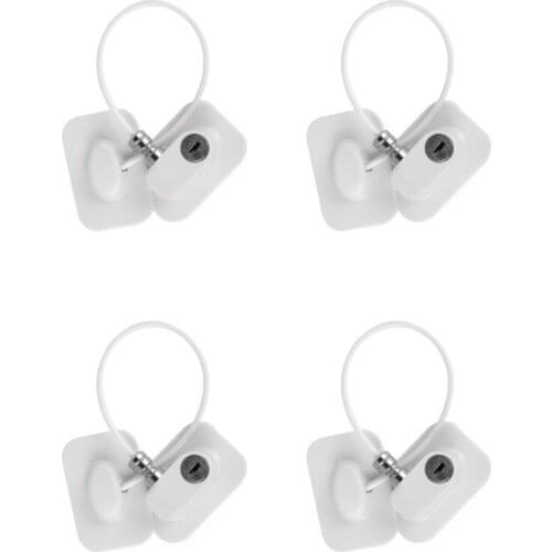 4Pcs Refrigerator Door Locks,Mini Fridge Lock, File Cabinet Lock, Drawer Lock, Lock for Cabinet, Child Safety Lock