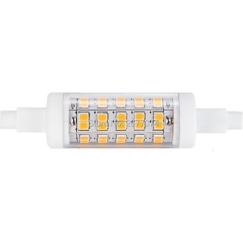 6W AC100-265 Cool White Warm White R7S 60SMD 2835 led light Energy Saving Light Bulb Decorative lights 1PCS JTFL261-ly