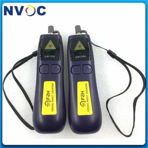 Grandway VLS-8 Series Mini Visual Laser Optical Fiber Source Fault Locator 1mW 5km and Optical Power Meter FHP12A -70~+10dBm
