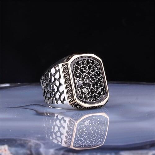 Motif 925 Sterling 925 K Silver Men 'S Ring