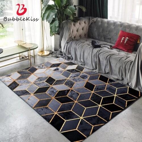 Bubble Kiss Carpet Heavy Metal Modern Design Light Luxury Geometric Pattern Living Room Rug Room Decoration Teenager Customize