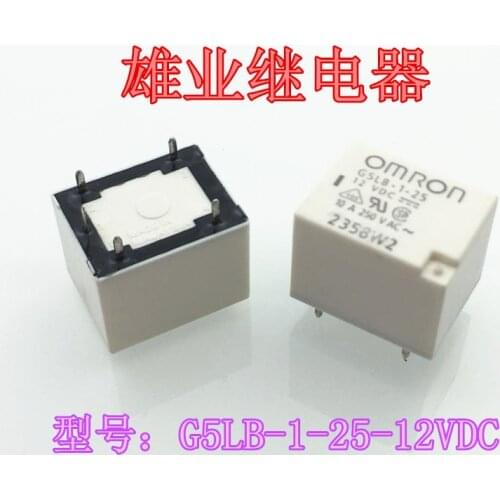 Relay G5LB-1-25-12VDC 10A 5PIN