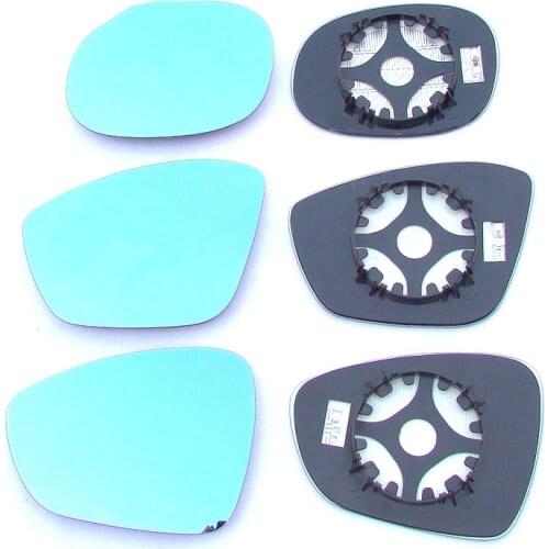 Wide View Auto Dimming Rear View Mirror Blue Heated Mirror Glass for Peugeot 206 207 2008 301 308 408 508 3008 4008 5008