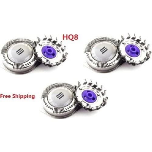 3 x Brand New Replacement HQ8 Shaver Head for Philips HQ8 Razor Blade Head for Philips HQ8 HQ6075 HQ6090 HQ7340 PT725 PT730
