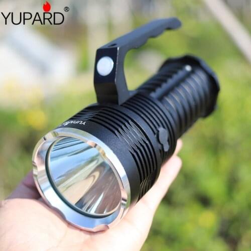 Super bright long-range XHP 50 LED searchlight Flashlight waterproof aluminum alloy Suitable for outdoor hunting adventure