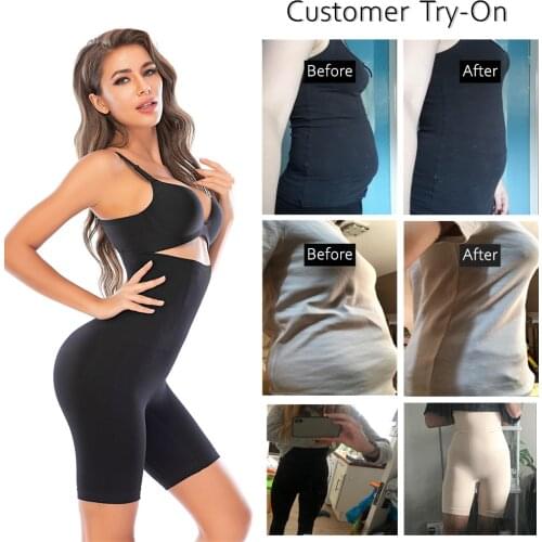 SURE YOU LIKE Seamless High Waist Trainer Body Shapewear Women Butt Lifter Slimming Shapeunderwear Waist Slim Body Shaper Pants