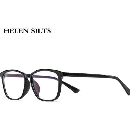 Vintage Anti Blue Light Glasses Frames Men Women Fashion Plastic Optical Clear Glasses Female TR90 Retro Square Eyeglasses H87