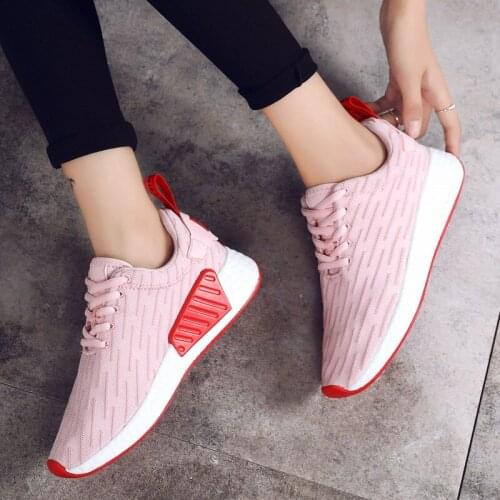 VTOTA Women Wedges Shoes Fashion Sneakers Woman Spring Lace-Up Casual Shoes Light Breathable Tenis Feminino Ladies Platform Shoe