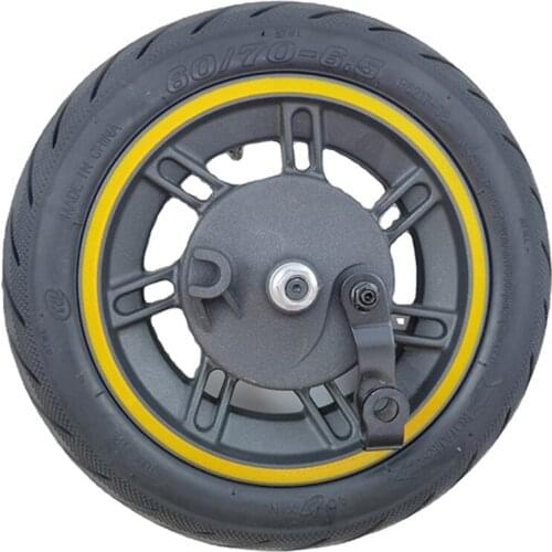 High Quality MAX Front Wheel Auxiliary Wheel With Drum Brake 60/70-6.5 for Ninebot 9 MAX G30 Electric Scooter Accessories