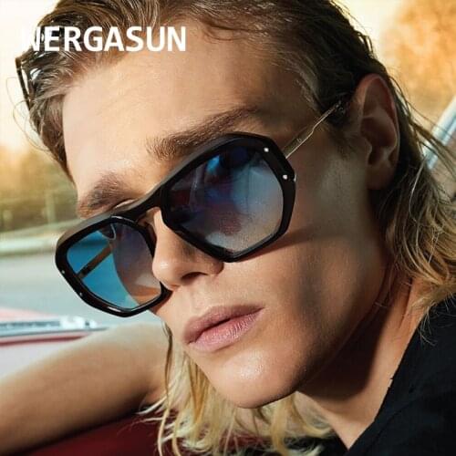 WERGASUN 2020 New Vintage Square Sunglasses Women Brand Designer Fashion Modern Sun Glasses Men Retro Cool Driving Shades