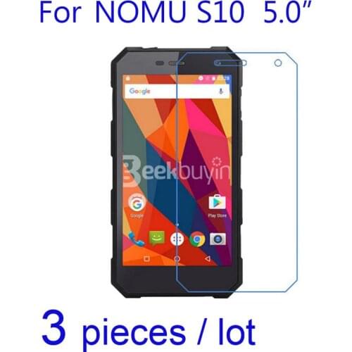3pcs/lot for Nomu S10 S30 S20 Phone Screen Protectors Guard Soft (Ultra-Clear/Matte/Nano Explosion-Proof) LCD Protective Films