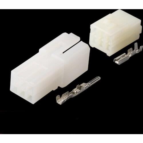 100 sets 6 pin 2.0mm AMP Auto Electronic harness sensor plug connector 7123-1460 6242-5061 6242-1061