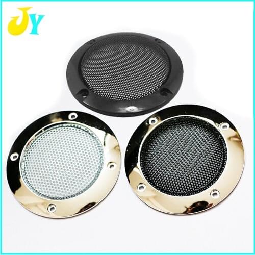 4pcs Arcade Decorative 2" inch Tweeter Audio Speaker Cover Circle Metal Mesh Grille trim jamma arcade-accessories grill decals