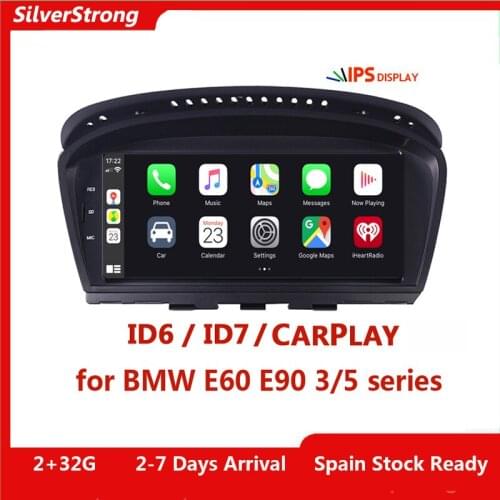 Spain Stock Ready 8.8" Android CarPlay,Car Multimedia For BMW E60 E63 E90 E92 CCC CIC System Head unit Rear Camera IOS