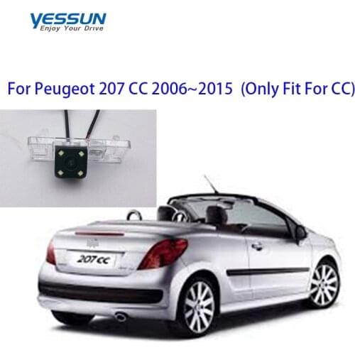 Yessun Auto Car Accessories Night Vision Car Rear View Camera IP67 For Peugeot 207 CC 2006~2015 (Only Fit For CC rear camera