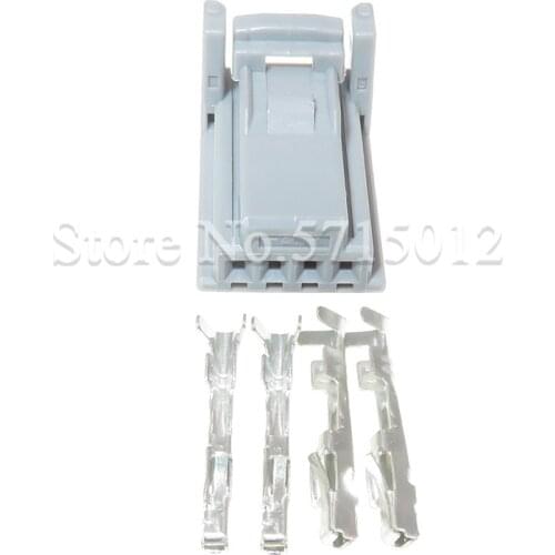 4 Hole 1473672-2 Auto Emergency Flashers Light Wire Socket Female Cable Connectors For Toyota Cars