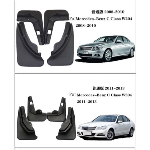 Car fender For Mercedes-Benz C-Class W204 2008-2013 High-quality fender, anti-splash, mud guard, body protection, anti-fouling