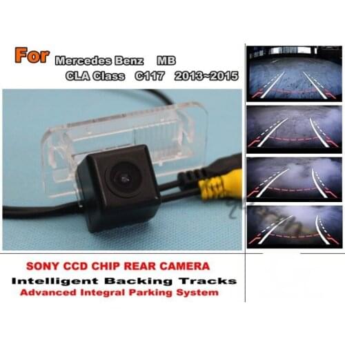 CCD For Mercedes Benz MB CLA Class C117 2013 2014 2015 Reverse Car camera HD Night Vision Parking Assistance Tracks Module