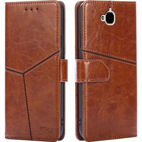 Huawei Y6 Pro 2017 cover case Luxury PU Leather Wallet Flip Case for Huawei Y6 Pro with Card Slots and Cash Holder