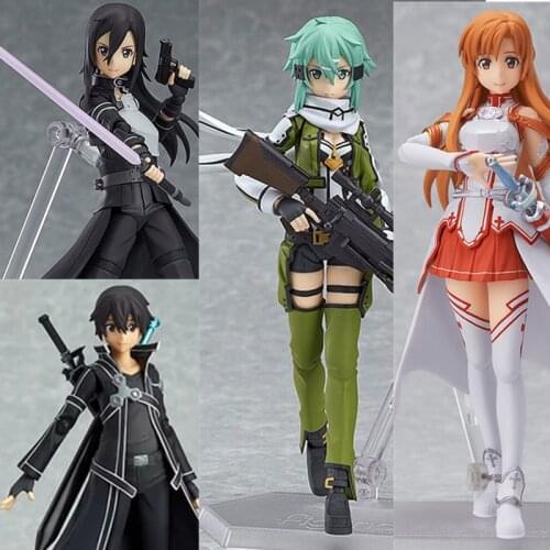 Figure Kirito Kazuto 174 Asuna 178 Sinon Asada Sao 241 248 Action Figure Model Toy Doll Gift