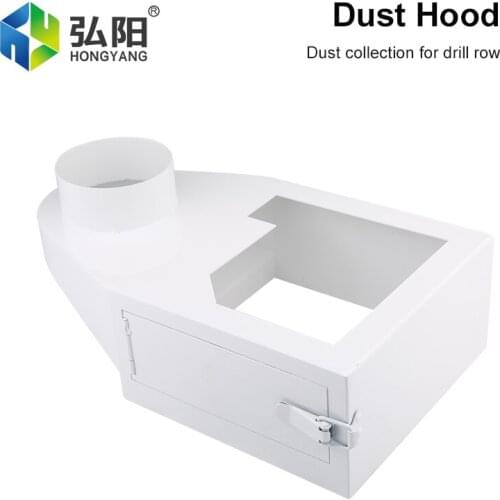 CNC Milling Machine Row Drill Dust Collector Woodworking Row Drill Bit Dust Cover Boots Industrial Vacuum Cleaner