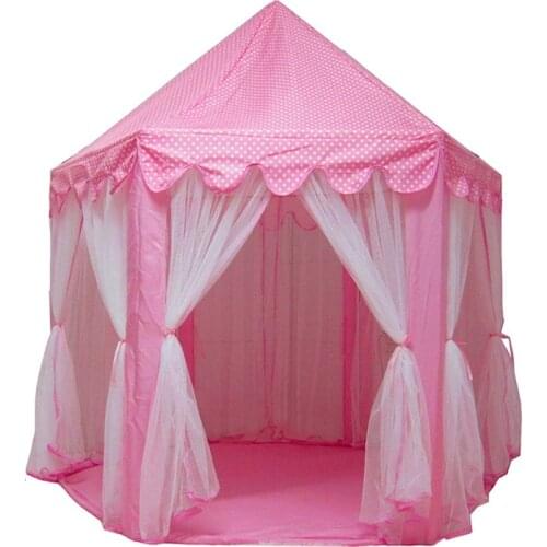 Play Tent Play House Ball Pit Pool Portable Foldable Princess Folding Tent Castle Gifts Toys Tents For Kids Children Girl Baby