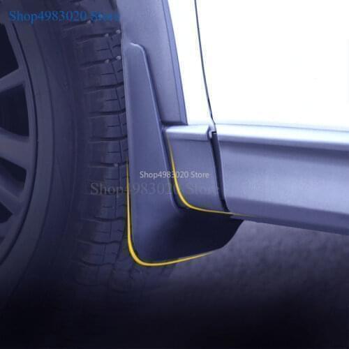 Set Molded Car Mud Flaps For Toyota RAV4 2016 2017 2018 Mudflaps Splash Guards Mud Flap Mudguards Fender Accessories