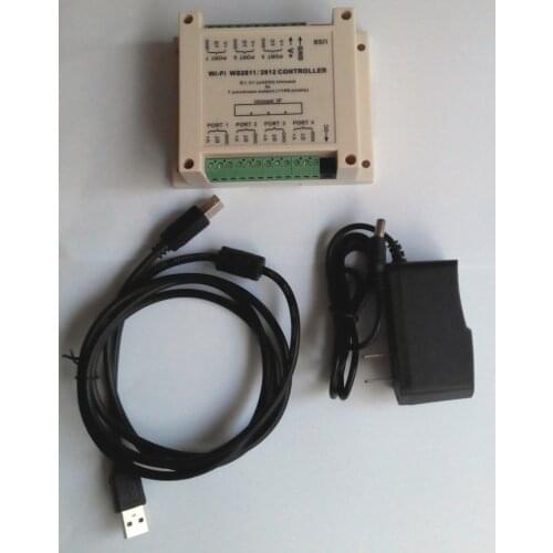 WIFI WS2811/WS2812B controller;Wireless E1.31 (sACN) data input;SPI signal output(for WS2811 / WS2812B pixels)