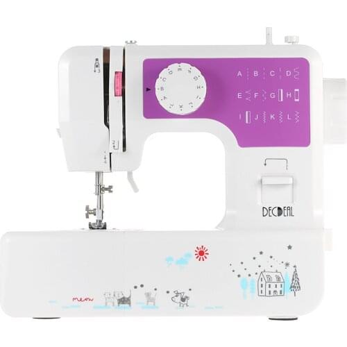 Multifunctional Electric Household 2-Speed Sewing Machine Presser Foot Pedal LED Light USB Output 12 Built-in Stitch Patterns