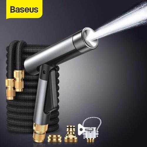 New Baseus Car Washer Gun High Pressure Hose Cleaner Cars Foam Wash Spray Guns For Auto Garden Shower Cleaning Washing Tools