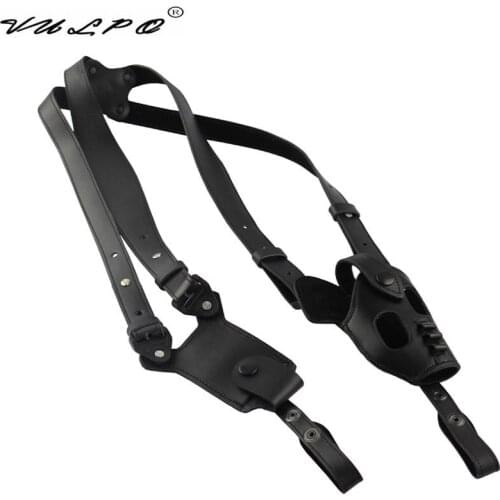 VULPO Hunting Holster Tactical Leather Shoulder Pistol Holster For PPK/PPKS Series