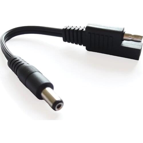 SAE Connector To DC5.5x2.1mm Plug 10A/SPT1/18AWG Copper Cord Extension Power Cable for Automobile GPS Navigator Massage Armchair