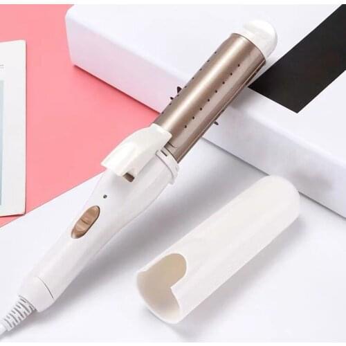 Styling Curling Iron Hair Wave Wand 2 in 1 Dry Wet Ceramic Straightening Curling Tongs Home Dual-purpose Hair Curlers