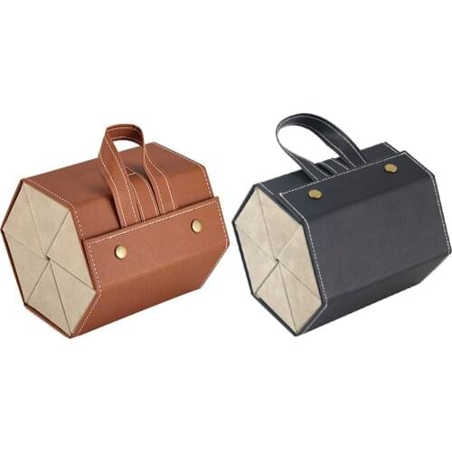 Portable Glasses Organizer 2/3/4/5/6 Multi-slot Eyeglasses Storage Display Travel Folding Sunglasses PU Leather Case Glasses Box