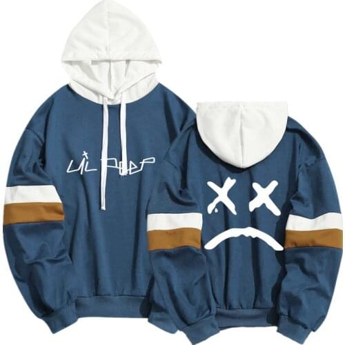 Spring Summer Harajuku Kawaii Cry Baby Lil Peep Hoodies Men Women Hip Hop Streetwear Patchwork Pullover Sweatshirt Sudaderas