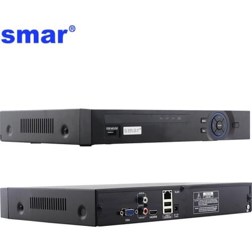 Smar FULL HD 32 Channel 1080P CCTV NVR 25CH 5MP 8CH 4K Network Video Recorder ONVIF P2P HDMI VGA Surveillance Support 3G WIFI