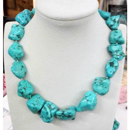 Woman Jewelry Necklace 30mm Natural Huge stone Stone Choker baroque stone Handmade